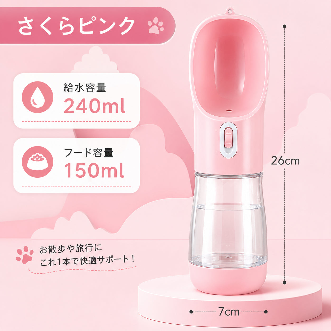 Pawtoru™  お散歩がもっと快適に。