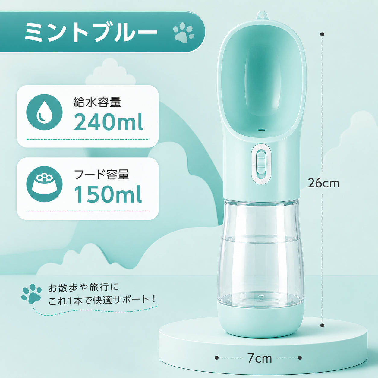 Pawtoru™  お散歩がもっと快適に。