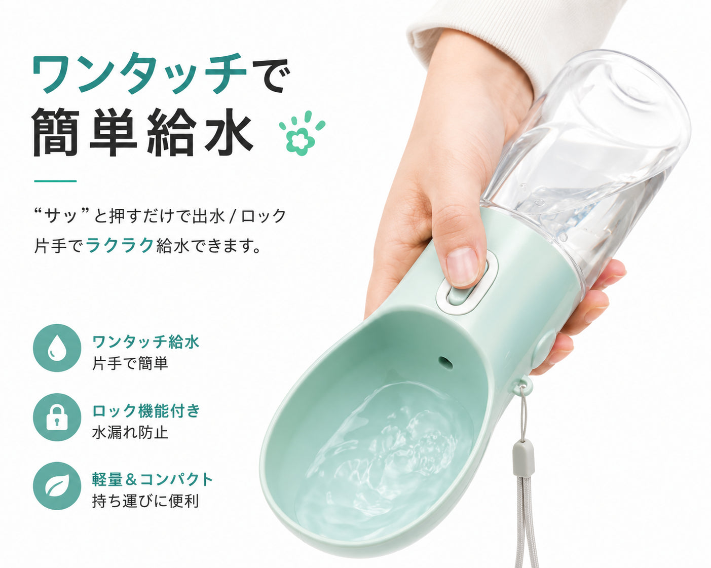 Pawtoru™  お散歩がもっと快適に。